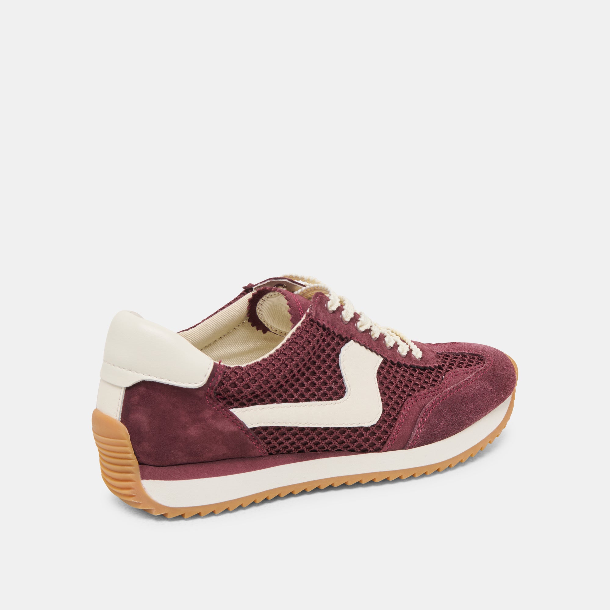 B.NTCD Breathable Mesh Sneakers for Women - Lightweight Cranberry Woven Fabric Running Shoes | Perfect for Gym Workouts, Jogging & Casual Wear