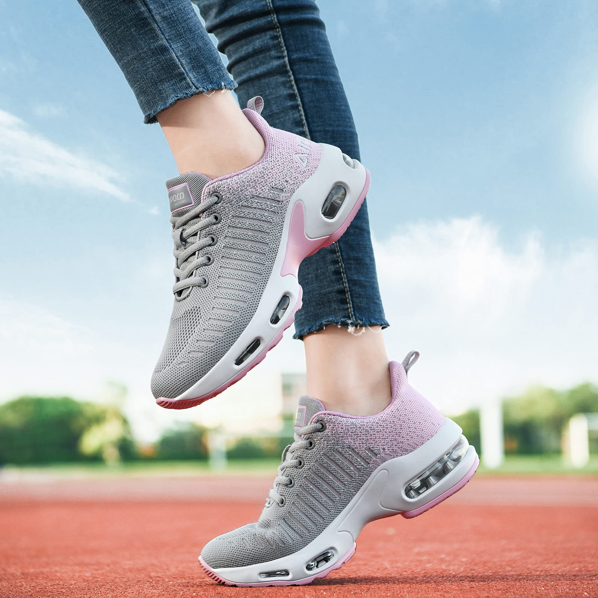 RomenSi Women's Air Athletic Running Sneakers - Lightweight Breathable Gym Walking Tennis Shoes for Women (US 5.5-11) | Perfect for Jogging, Workouts & Casual Wear