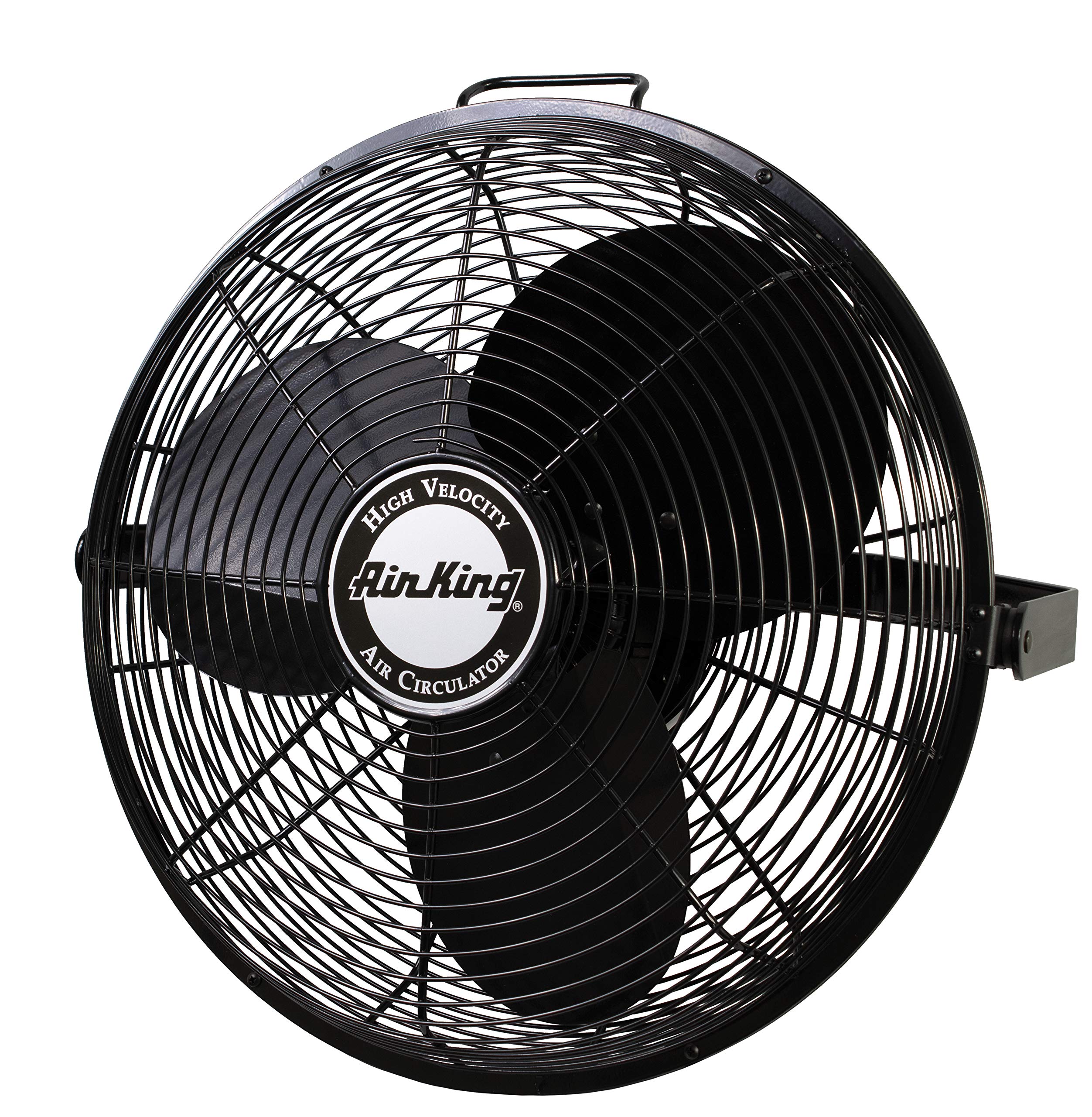 Air King 9318 18-Inch Industrial High Velocity Floor & Wall Mount Fan - Powerful Cooling for Warehouses, Garages & Workshops