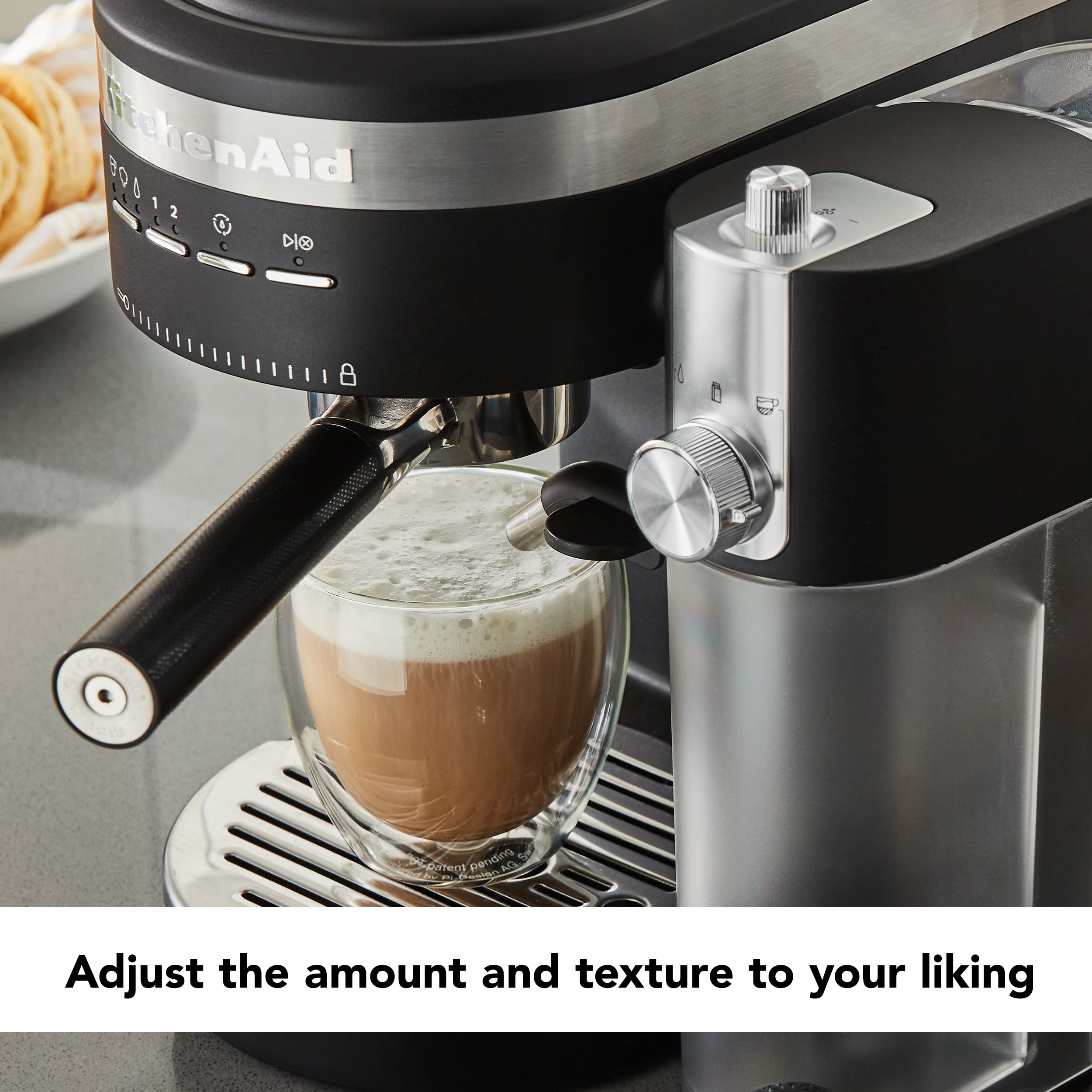 KitchenAid KESMK4 Automatic Milk Frother Attachment for Coffee & Latte - Perfect for Home Baristas & Coffee Lovers