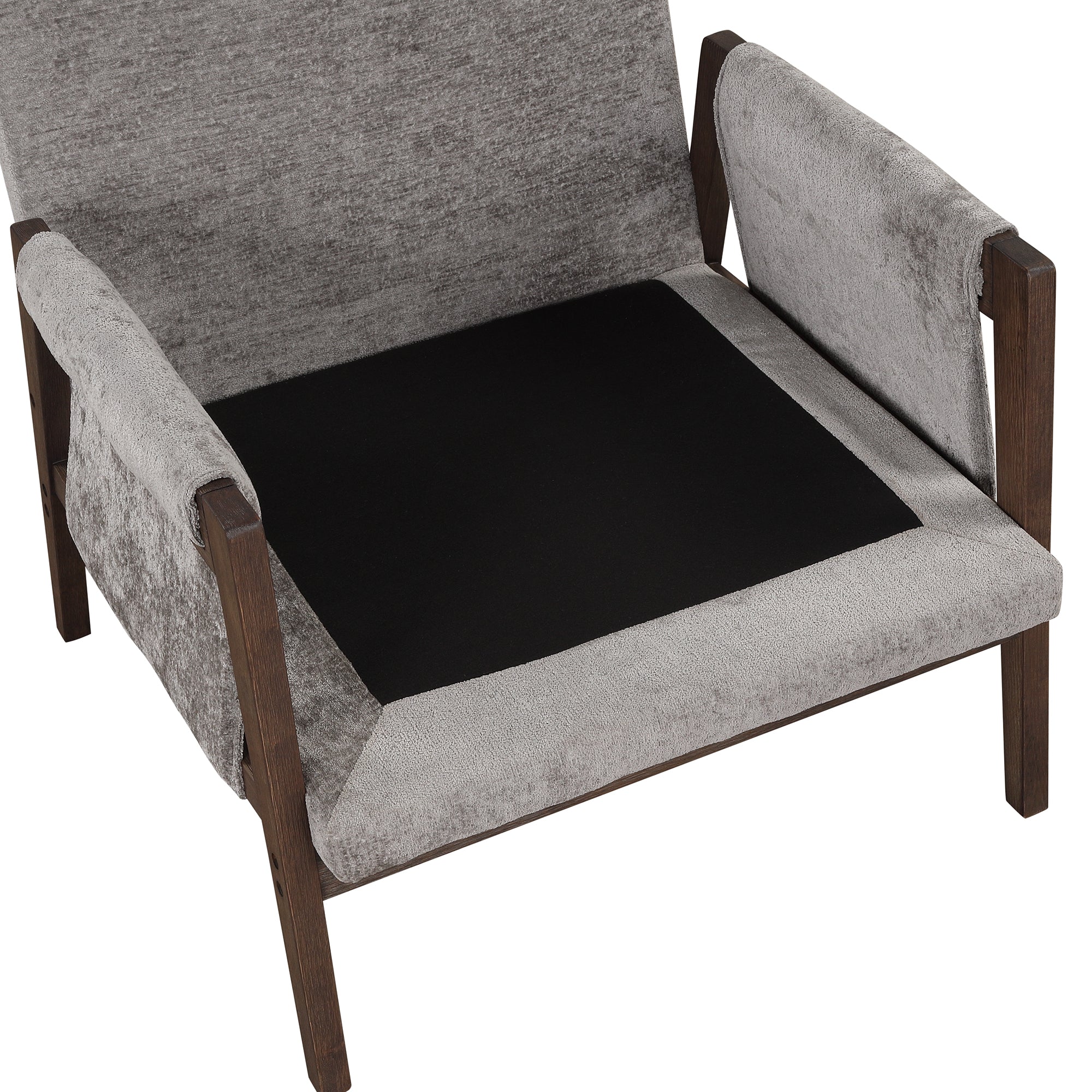 Kelly Mid Century Modern Velvet Accent Armchair - Stylish Roundhill Furniture for Living Room, Bedroom & Office - Comfortable Lounge Chair for Home Decor