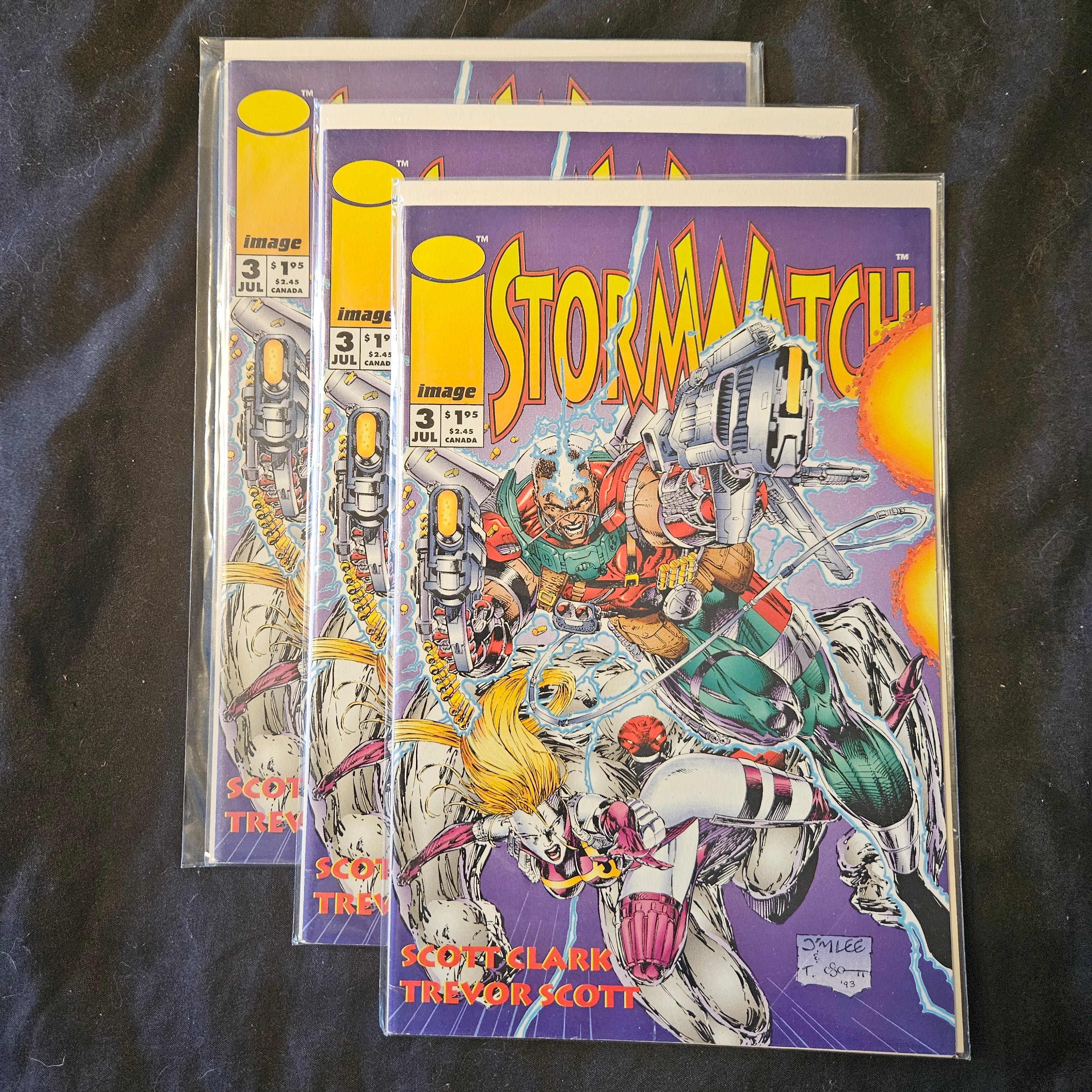 Stormwatch #3 - Image Comics 1994 Issue | Collectible Comic Book for Fans & Enthusiasts | Perfect for Comic Collections & Gifts
