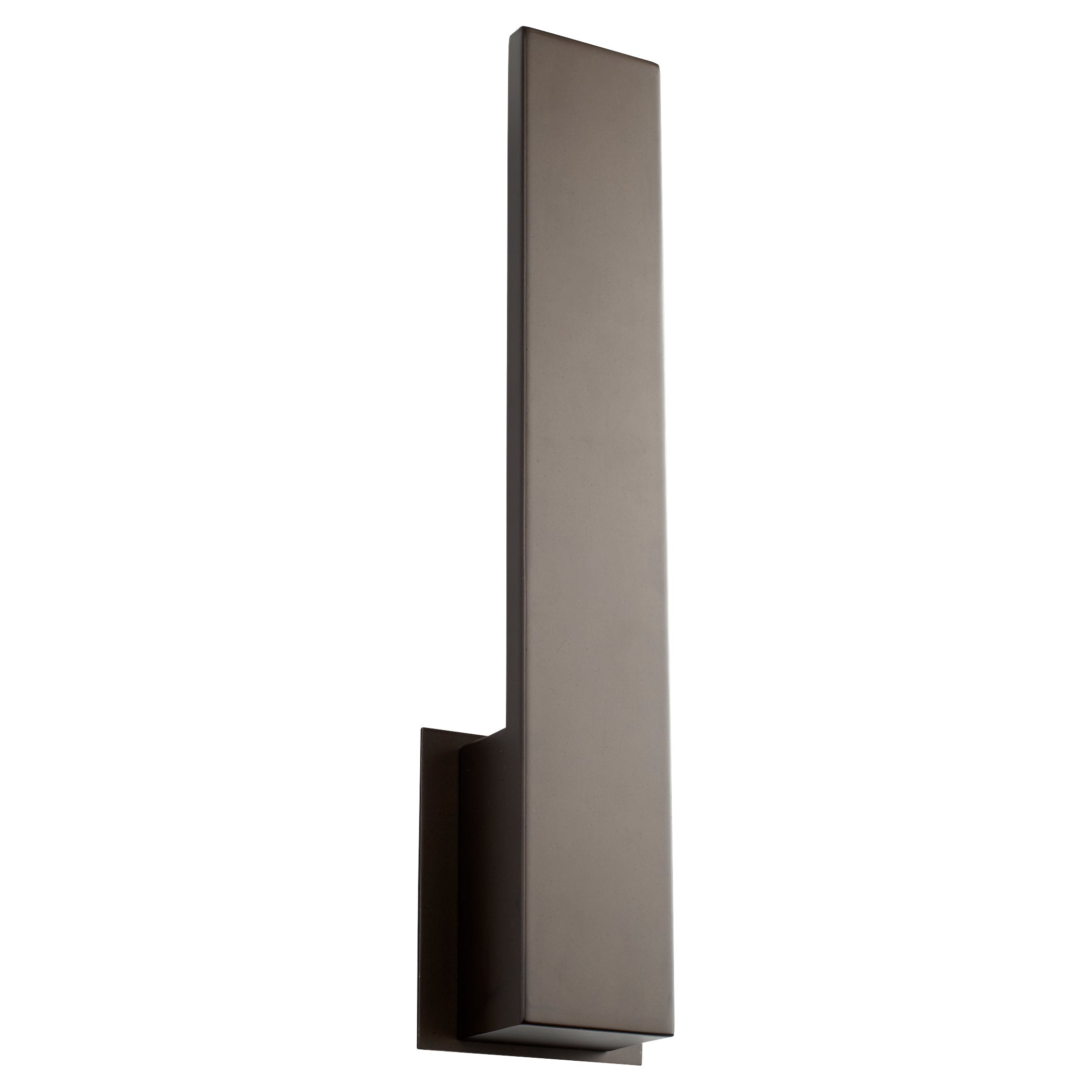 Oxygen Icon 3 511 22 Modern Wall Sconce Light Fixture in Oiled Bronze Finish - Perfect for Living Room, Bedroom, and Hallway Lighting Decor