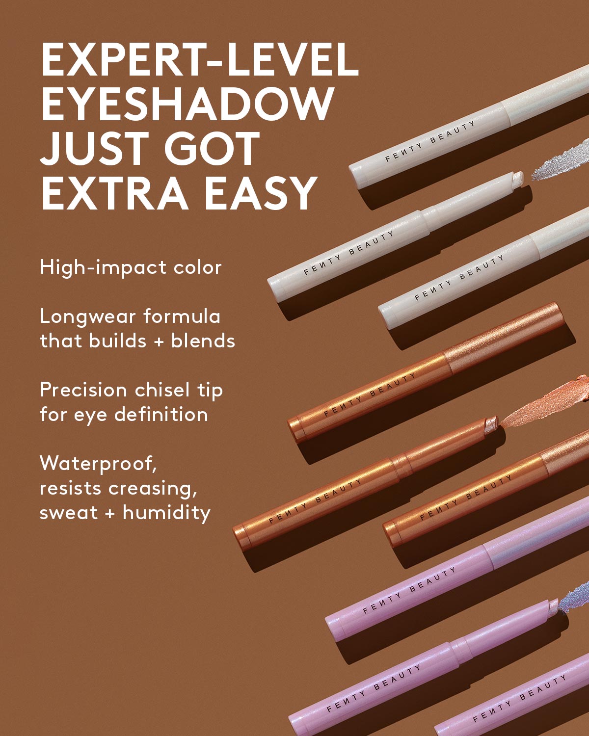 Shadowstix Longwear Eyeshadow Stick - Diamond Veil Champion | Waterproof & Smudge Proof Cream Eyeshadow | Perfect for Day to Night Makeup Looks & Special Occasions