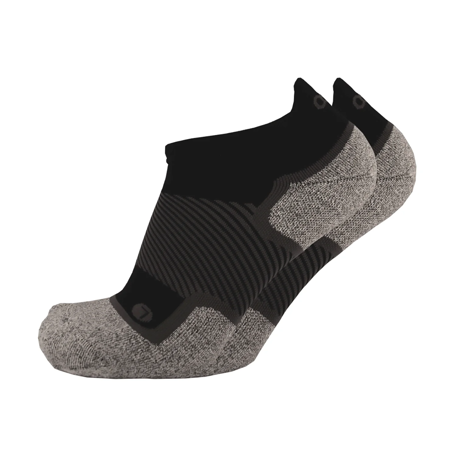 OS1st WP4+ Wide Wellness Performance Socks - No Show Athletic Socks for Running, Walking & Sports | Breathable & Comfortable Support Socks for Men & Women
