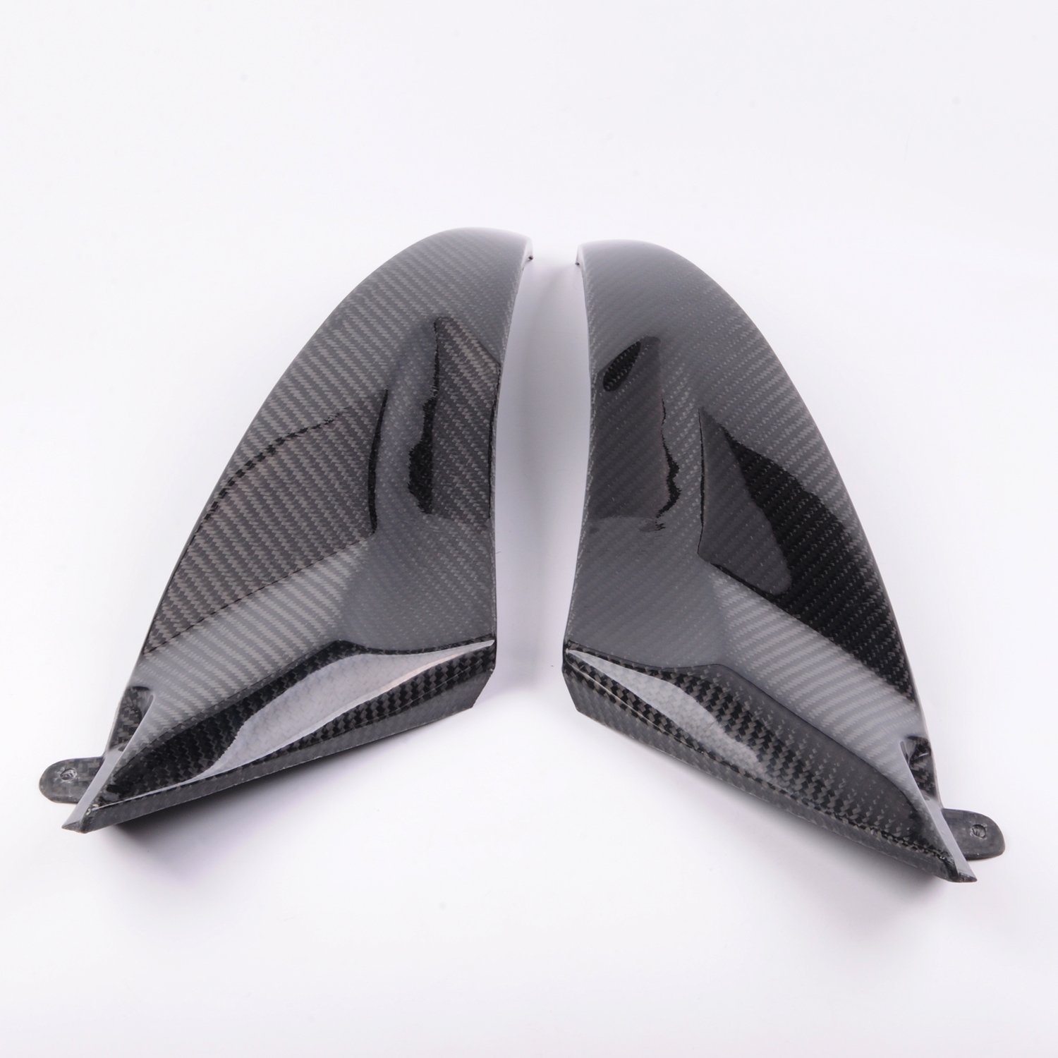 Carbon Fiber Under Tank Side Covers & Fairing Panels for Yamaha YZF R6 2006-2007 - Lightweight Motorcycle Accessories for Racing & Street Performance