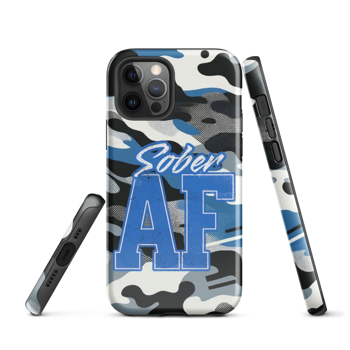 Durable Camouflage iPhone Tough Case - Shockproof & Scratch-Resistant Protective Cover for Outdoor Adventures, Hiking, and Daily Use