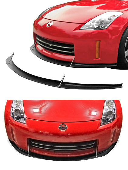 2007-2008 Nissan 350Z Front Bumper Lip Spoiler Splitter - OEM Style Replacement for 350Z (Part #1035030SP) - Enhance Sporty Look & Aerodynamics for Street Racing & Car Shows