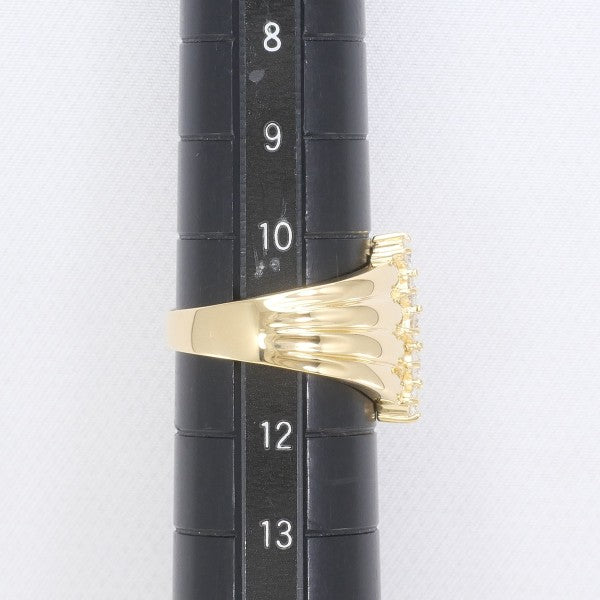 18K Yellow Gold Diamond Ring for Women - Elegant Solitaire Engagement & Wedding Band - Perfect for Proposals, Anniversaries, and Special Occasions