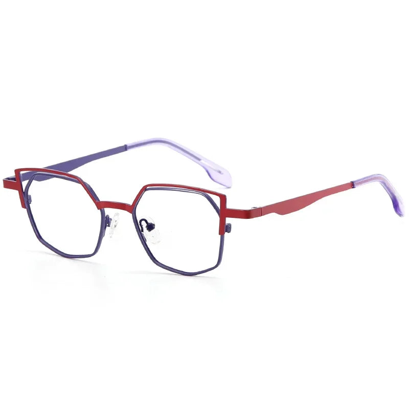 Aror Women's Full Rim Oval Square Cat Eye Titanium Eyeglasses Frame 45527 - Lightweight & Durable for Work, Reading & Fashion