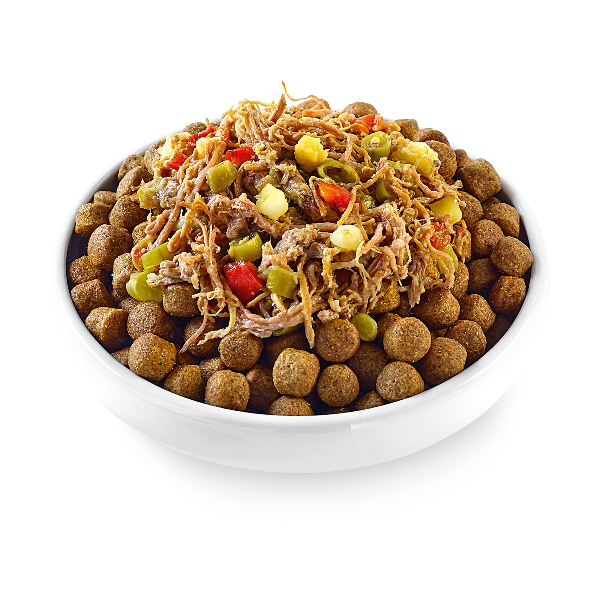 Applaws Natural Dog Food Topper - Limited Ingredient Meal Enhancer with Beef, Green Beans, Sweet Potato & Red Pepper in Broth (12 Pack, 3oz Pouches) | Perfect for Picky Eaters & Digestive Health | Great for Kibble Mixing, Training Treats & Senior Dogs