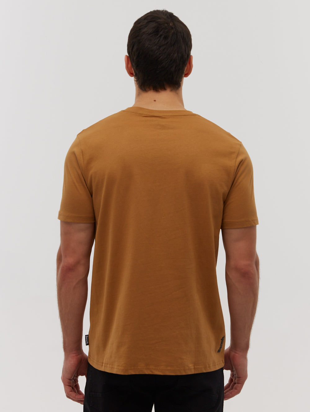 Leandro Perforated Logo T-Shirt for Men | Breathable Cotton Casual Tee | Perfect for Streetwear, Gym & Everyday Outfits