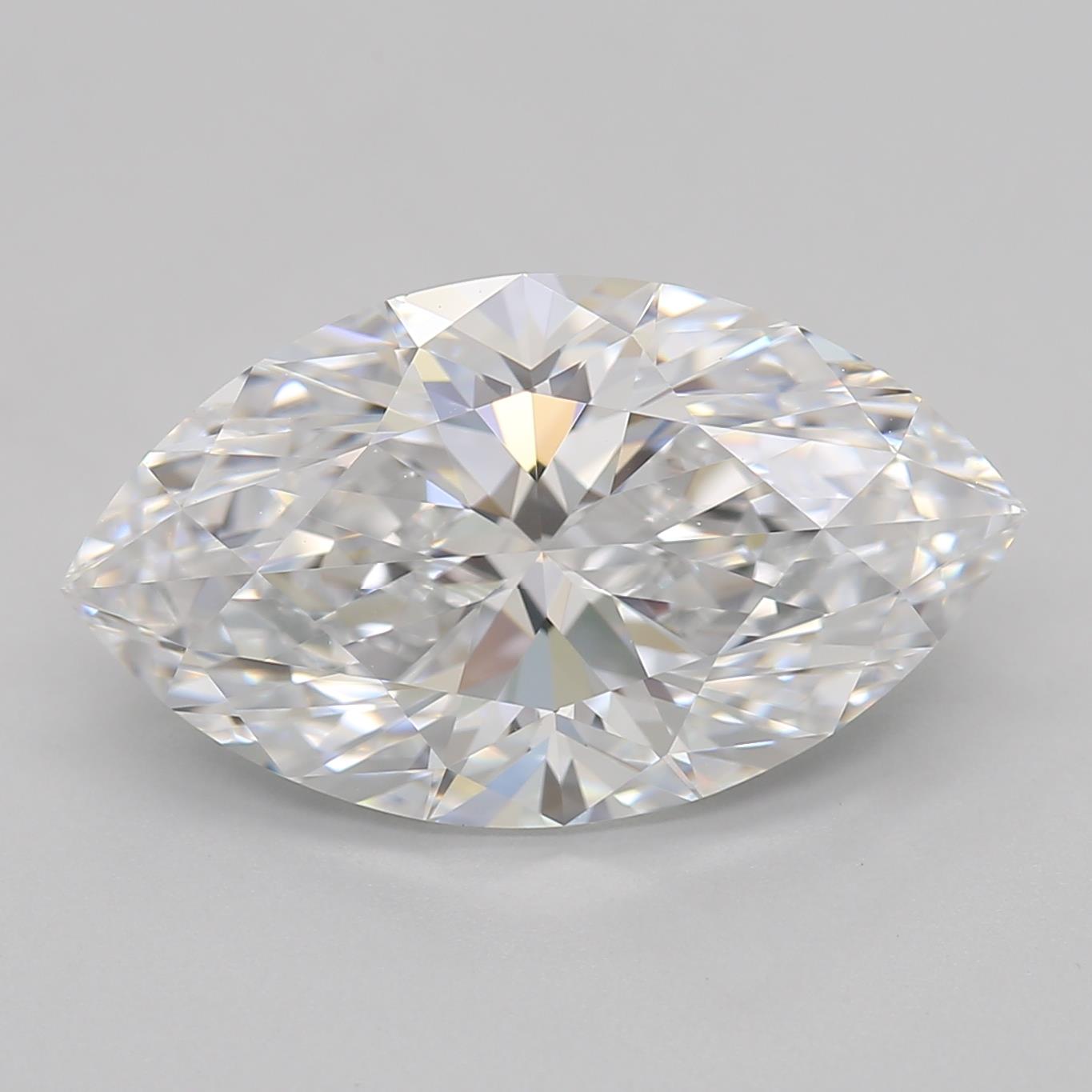 3.18 Carat Marquise Lab Grown Diamond - VVS1 Clarity, D Color, GIA Certified | Perfect for Engagement Rings & Anniversary Gifts