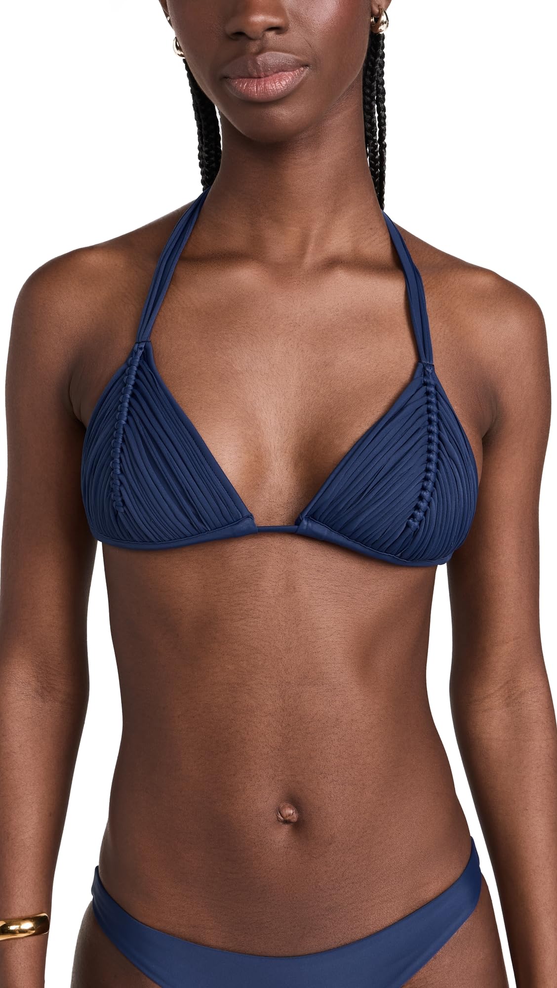 PQ Swim Women's Isla Triangle Bikini Top - Sexy Adjustable Swimwear for Beach, Pool & Vacation | Perfect for Summer, Swimming & Sunbathing