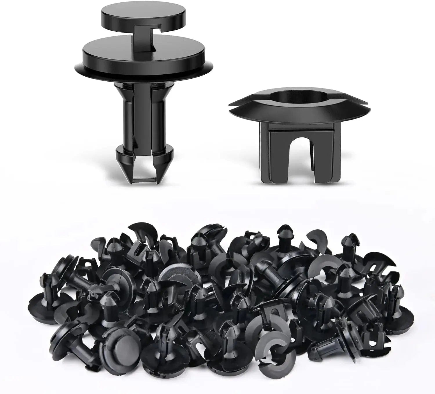 30 Pcs 26mm Hole 12mm Front Air Deflector Retainer Clips & Grommet Kit - Compatible with GM 15733971, 15733970 - Fits 2007-2013 Chevrolet Avalanche & 2006-2007 Hummer H3 - Perfect for Windshield Washer Nozzle & Hood Deflector Installation