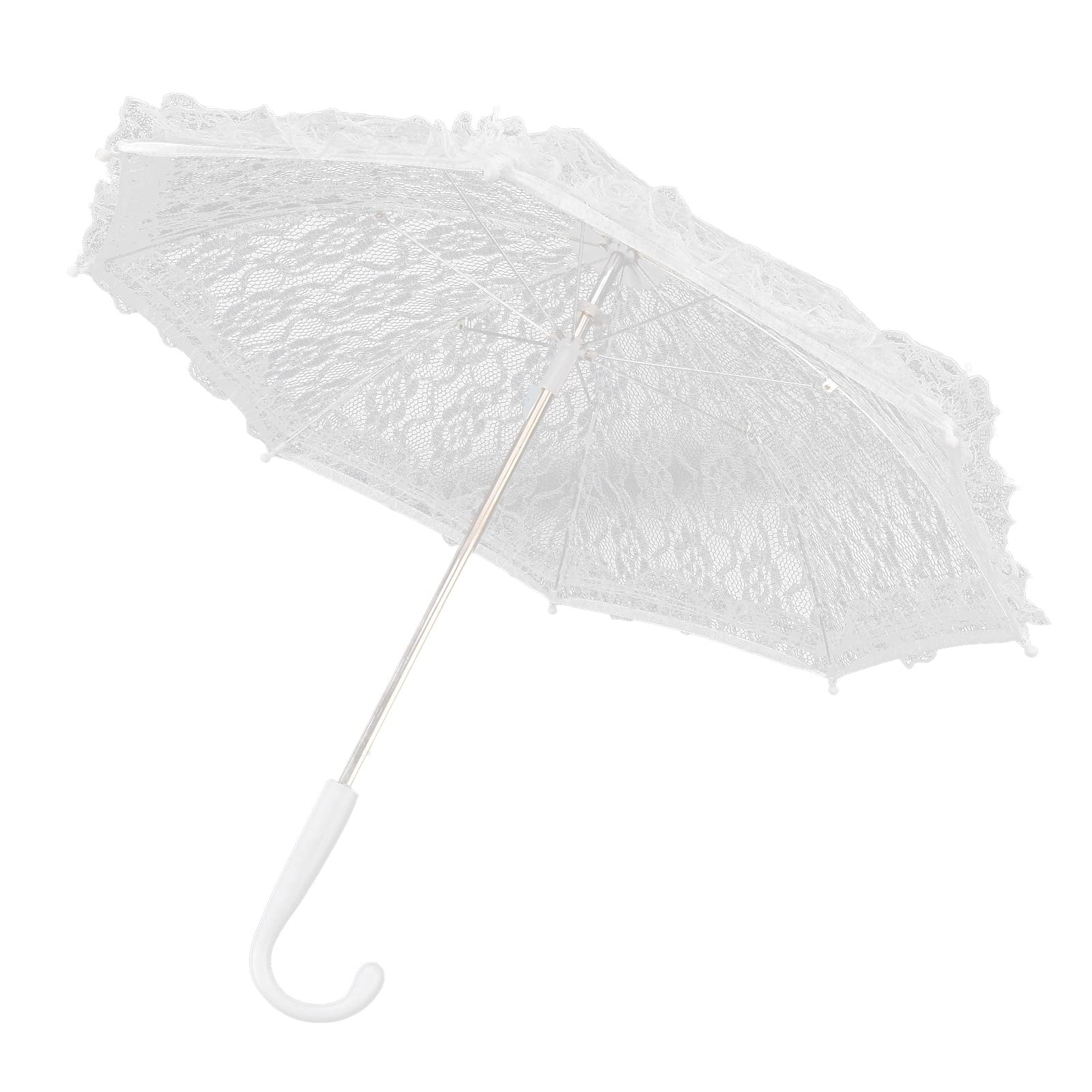 Elegant Lace Umbrella - Lightweight Portable Wedding Umbrella for Brides, Stage Performances & Dance Decorations | Perfect for Outdoor Weddings, Photo Shoots & Theatrical Events