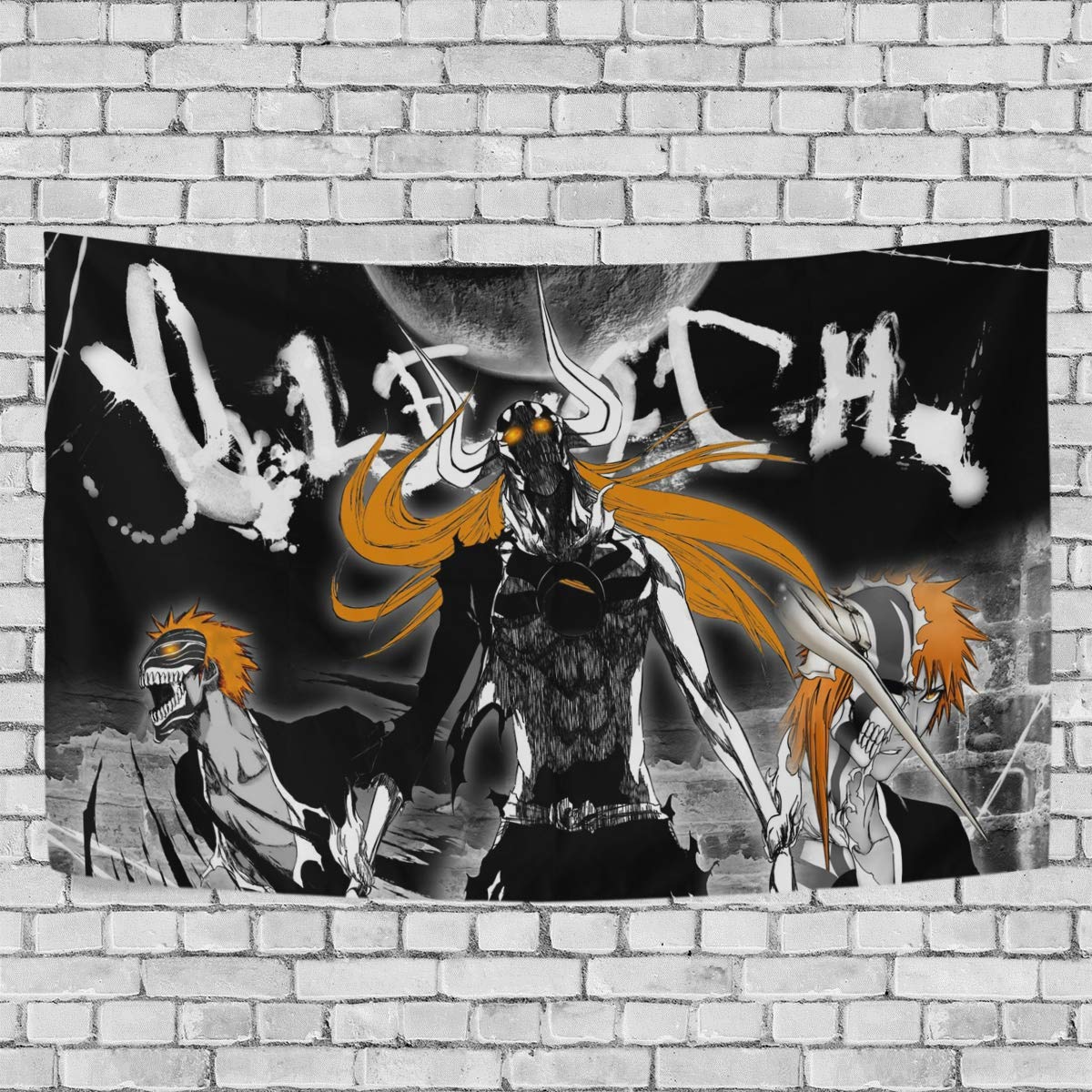 Anime Bleach Tapestry Wall Hanging - 60x40inch Room Decor for Bedroom & Dorm
