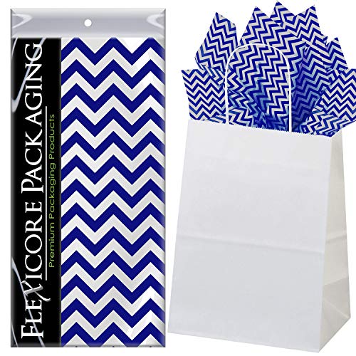 Navy Blue Chevron