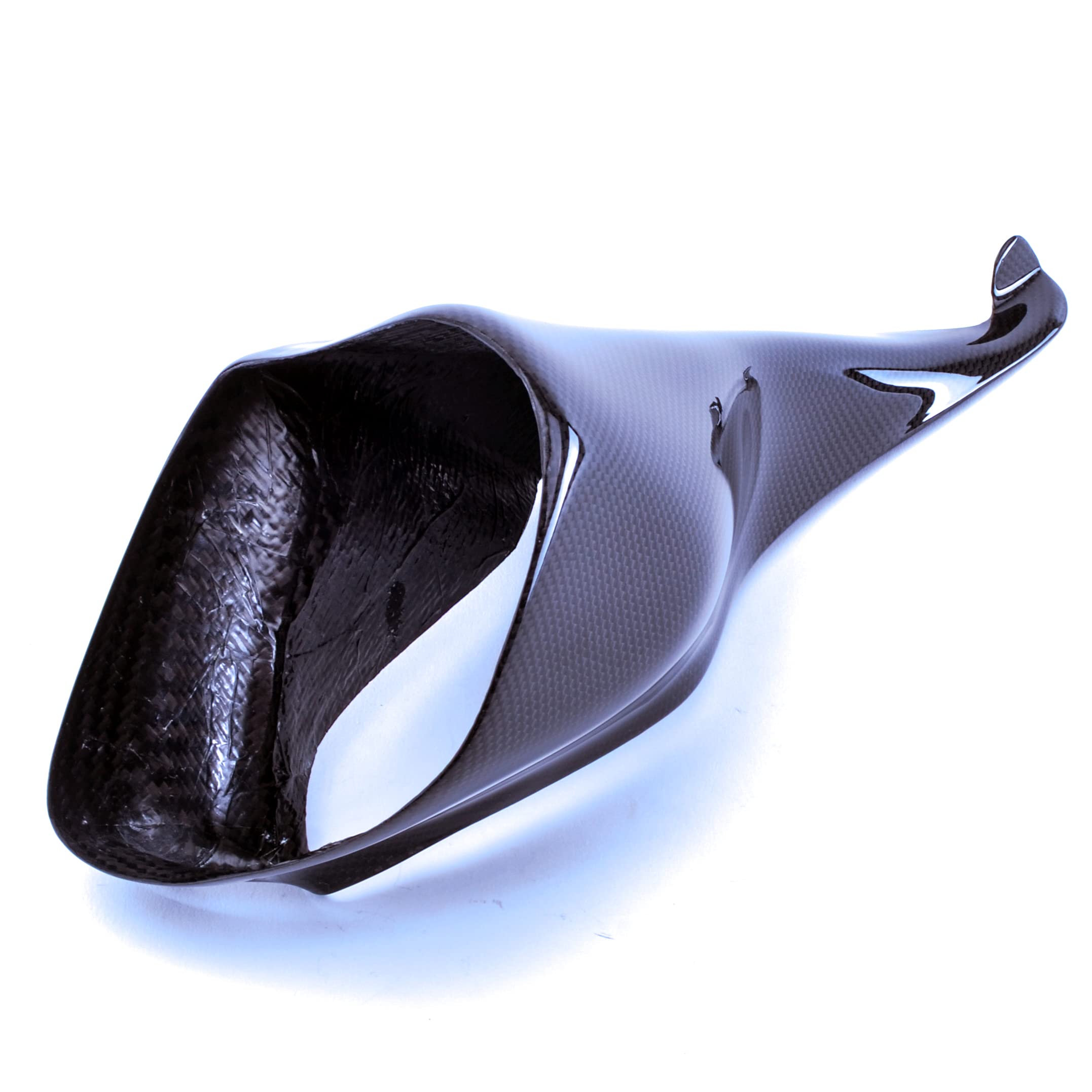 Bestem Carbon Fiber Right Side Air Intake Scoop for Buell XB9 & XB12 Motorcycles - High Performance Ram Air Duct for Improved Engine Airflow - Perfect for Racing & Street Performance Upgrades