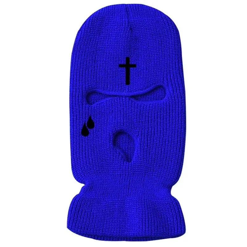 Pink 3-Hole Tactical Balaclava - Winter Ski Mask for Motorcycle Helmets, Outdoor Sports & Army Tactics - Cold Weather Face Protection for Skiing, Motorcycling & Snowboarding