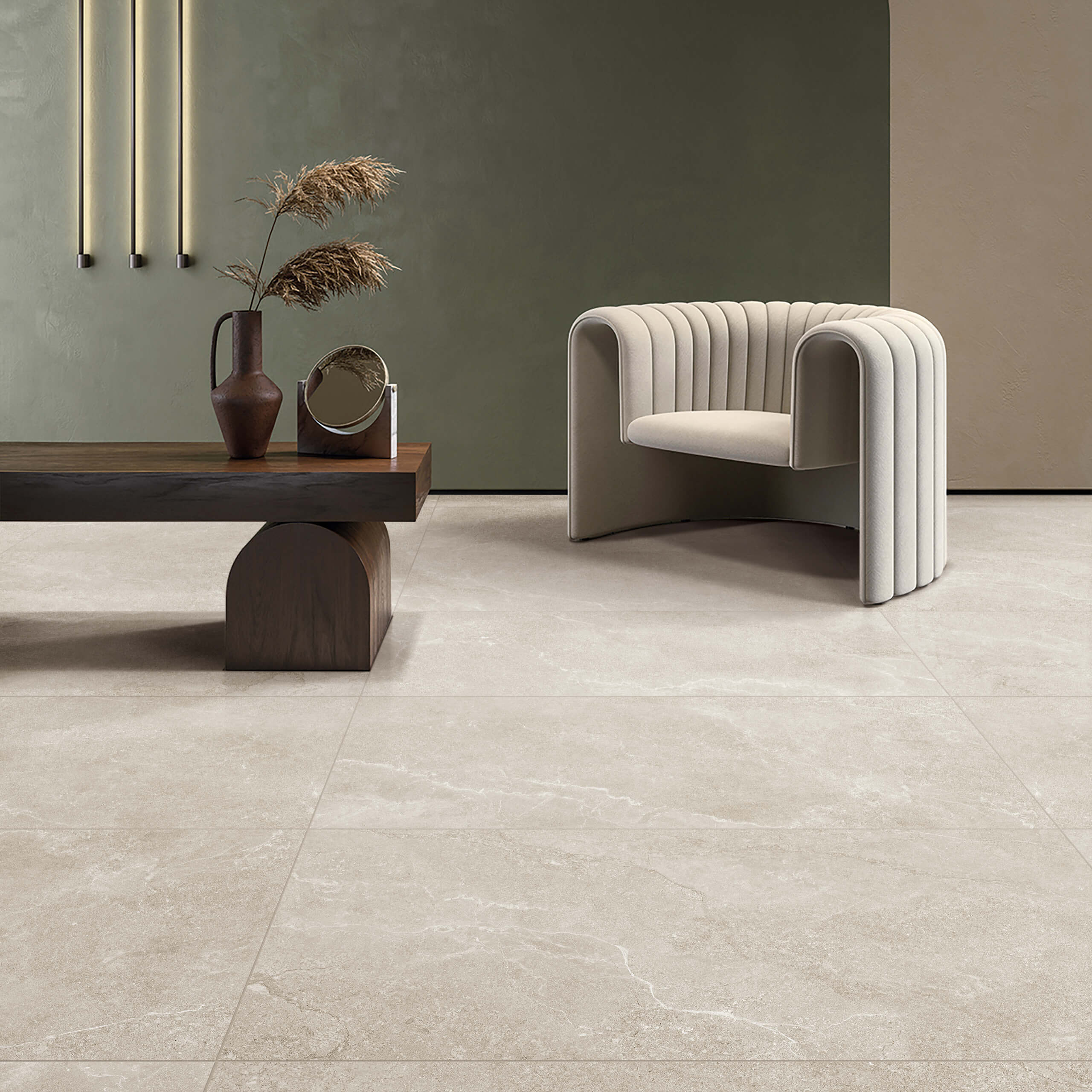 Hamilton 600x600 Surface Tec Clay Tile - Premium Ceramic Floor & Wall Tiles for Kitchen, Bathroom, and Living Room - Durable & Stylish Home Decor Solution