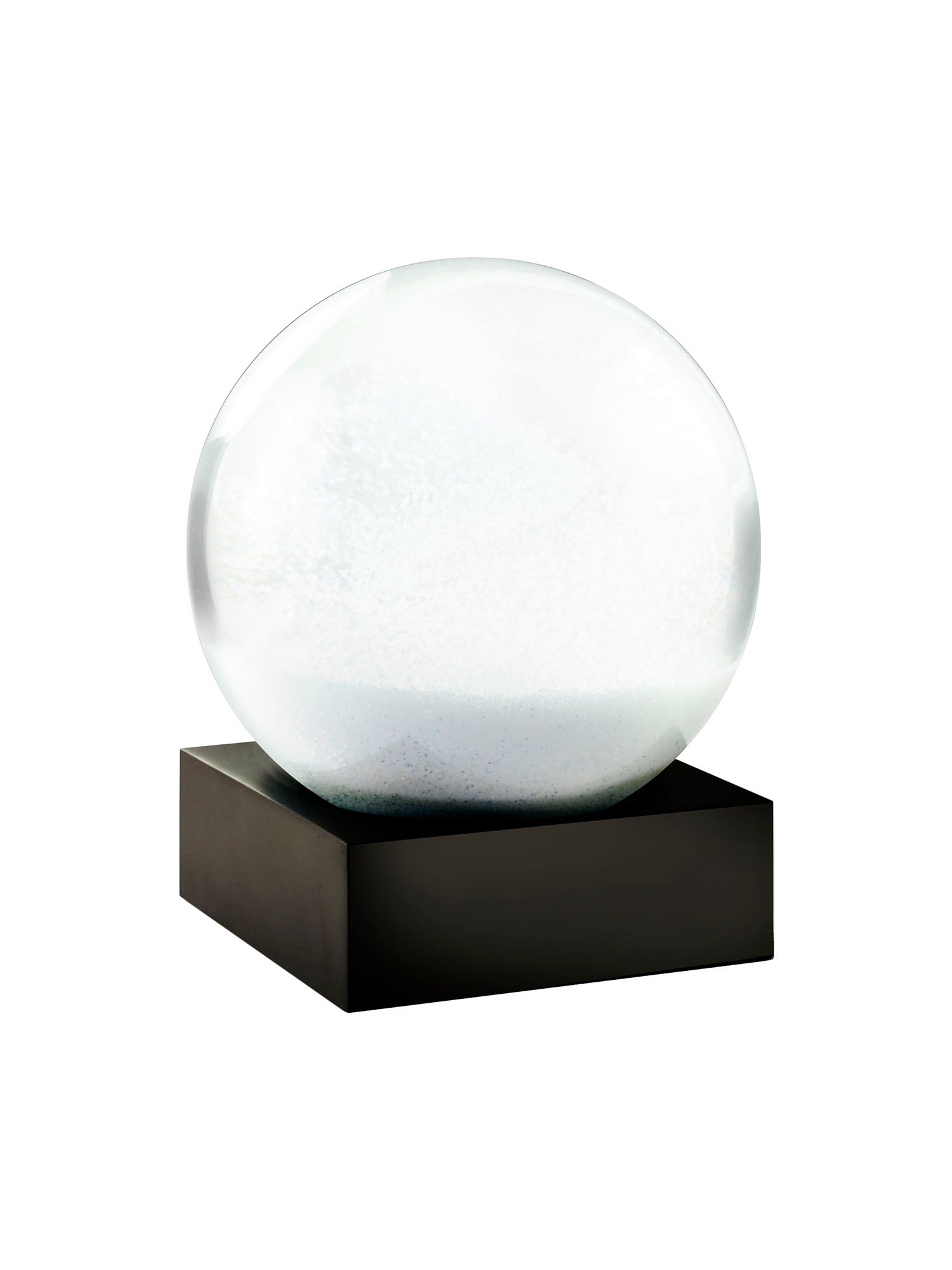 Snowball Snow Globe - Winter Wonderland Decoration for Christmas, Home & Office Decor - Perfect for Holiday Gifts & Seasonal Displays