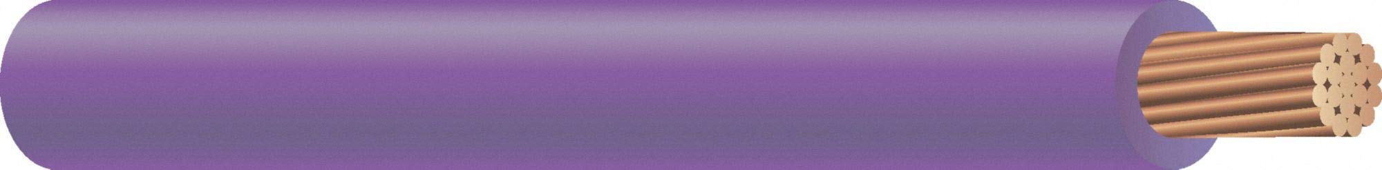 16 AWG Machine Tool Wire - 8 Amps Current Rating, Purple Color - Perfect for Industrial Equipment, CNC Machines, and Electrical Wiring Projects
