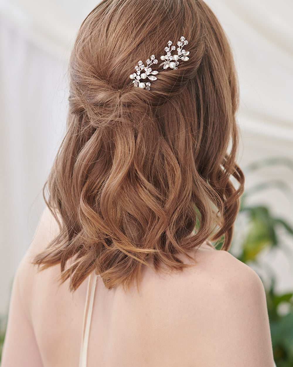 Jovana Hair Pins Set of 2 - Elegant Hair Clips for Women, Girls - Perfect for Weddings, Parties & Everyday Styling