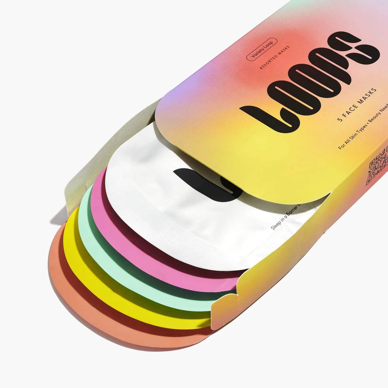 Loops Beauty Variety Loop Hair Ties - Soft & No Damage Elastic Hair Bands for Women & Girls - Perfect for Workouts, Yoga, and Everyday Styling