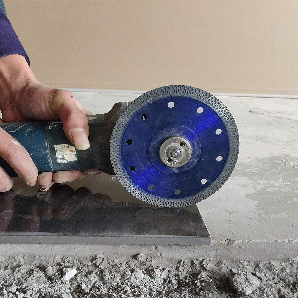 GoYonder 4.5 Inch Diamond Tile Saw Blade - Ultra Thin Cutting Disc for Porcelain, Granite, Marble & Ceramic Tiles (4.5