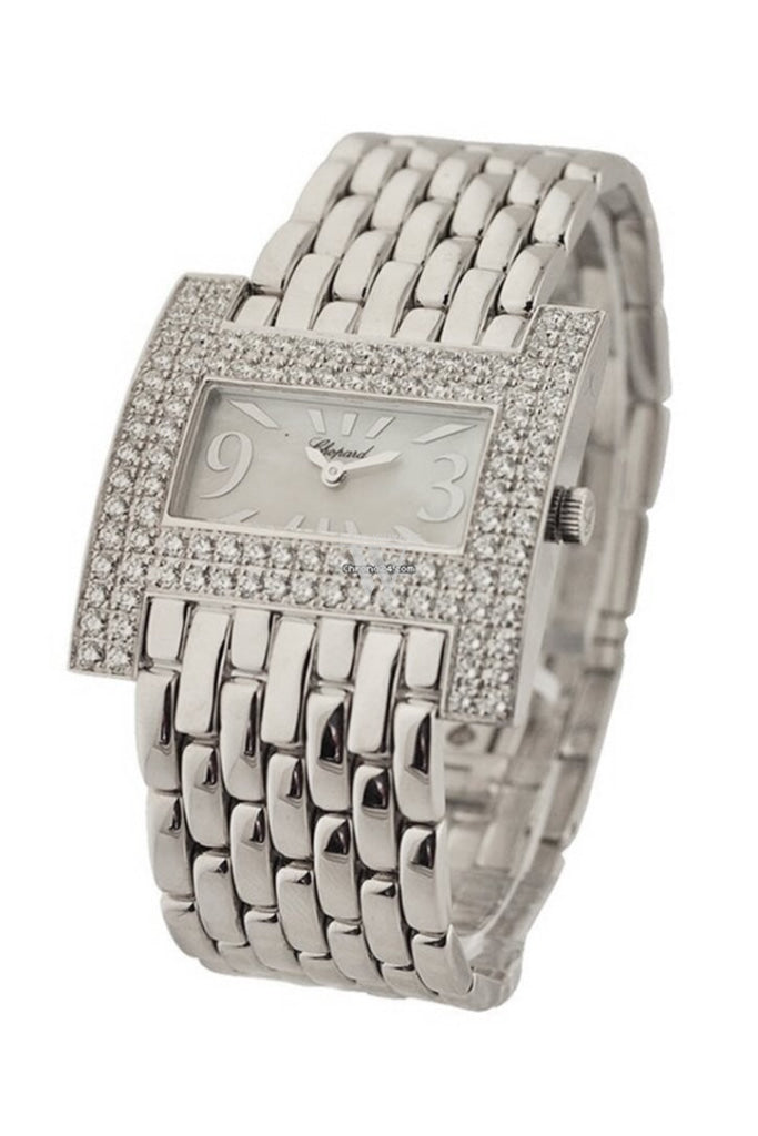 Chopard Classique Diamond White Dial Ladies Watch 109224-1001 - Luxury Women's Timepiece for Formal Events & Special Occasions