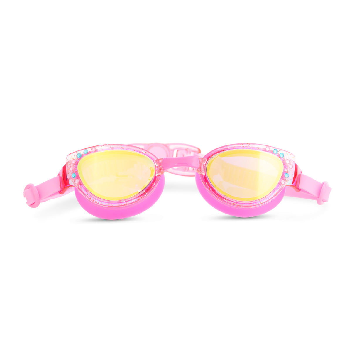 Miss Lux Swim Goggles for Women - Anti-Fog, UV Protection, Comfortable Fit for Swimming, Snorkeling & Water Sports | Ruby Red