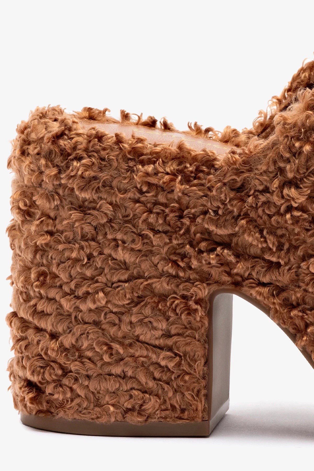 Miso Clog Brown Shearling Slippers - Warm & Comfortable Winter House Shoes for Women, Indoor & Outdoor Use - Perfect for Home, Office, and Casual Wear