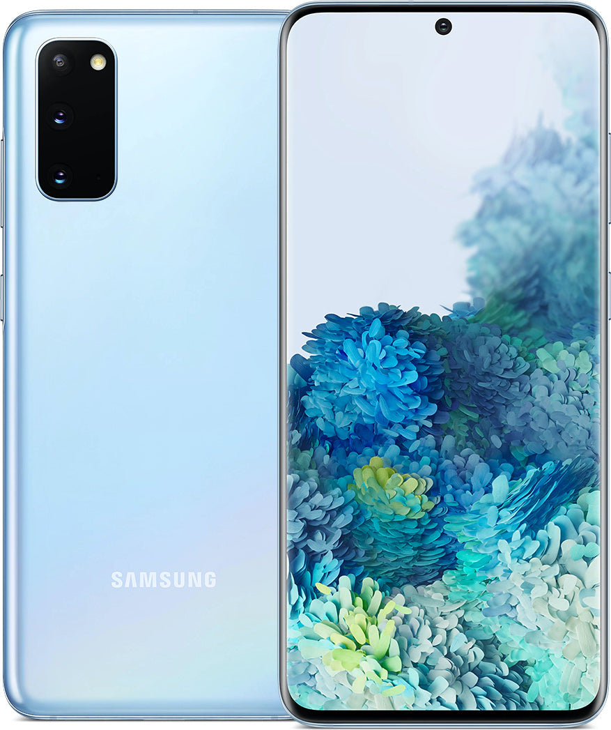 Samsung Galaxy S20 5G 128GB Smartphone - Cloud Blue (Unlocked for Sprint) - Fast 5G Speed, Powerful Camera for Photography & Gaming