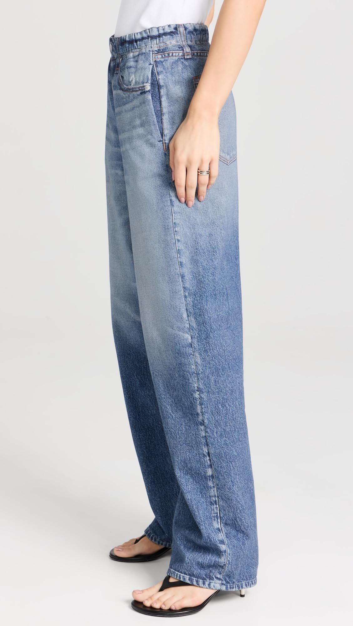 rag & bone Women's Miramar Wide Leg Sweatpants - Soft High-Waisted Lounge Pants for Casual Wear, Yoga & Home Comfort | Trendy Joggers for Athleisure Outfits
