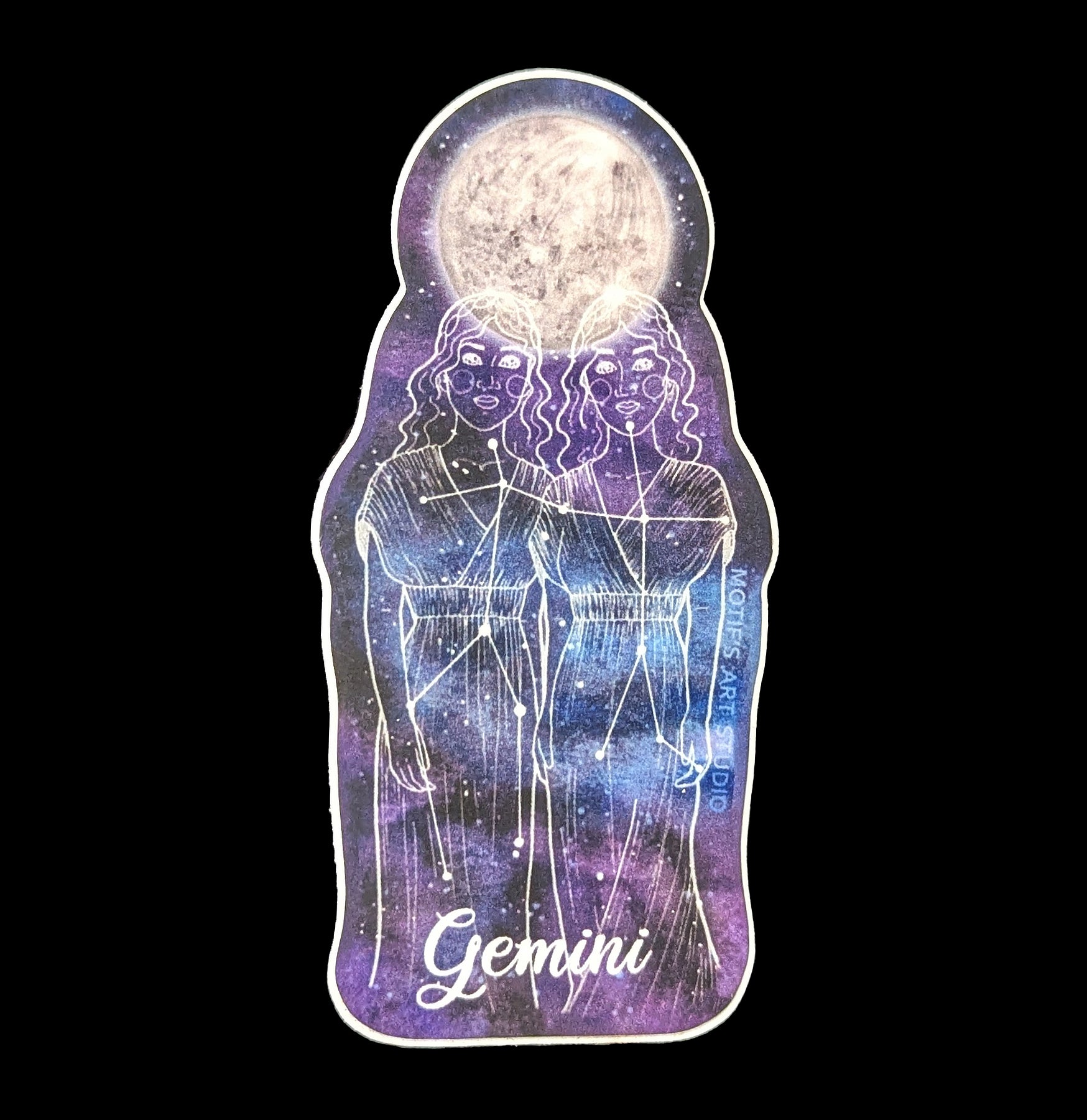 Zodiac Sign Stickers - 12 Horoscope Decals for Laptop, Phone & Journal - Perfect for Astrology Lovers & DIY Projects