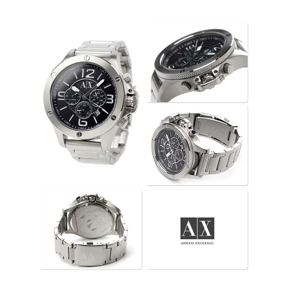 ARMANI EXCHANGE AX1501 Men's Chronograph Watch - Stylish Analog Quartz Wristwatch for Business, Casual & Formal Occasions