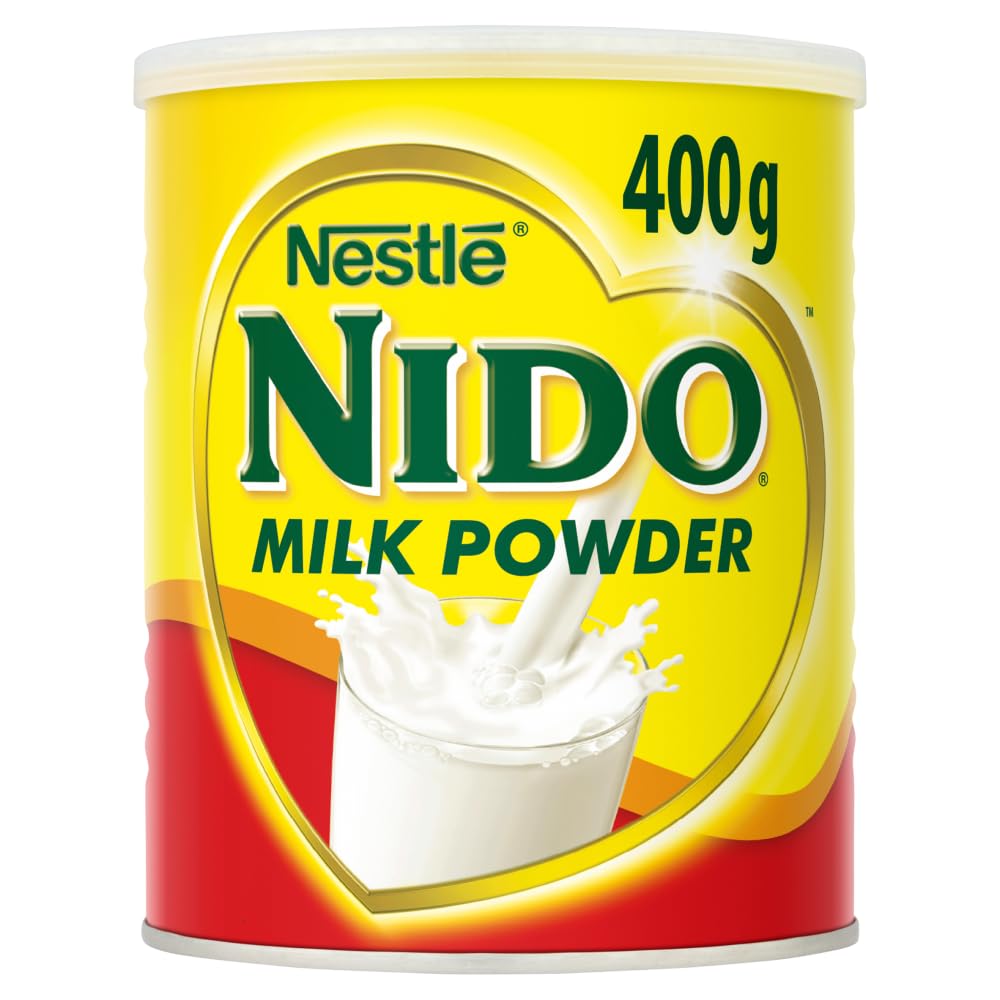Nestlé Nido Fortified Milk Powder for Kids - 400g (Pack of 6) | Rich in Vitamins & Calcium | Perfect for Breakfast, School Lunches & Healthy Snacks