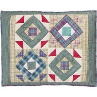 Handmade Patchwork Twin Quilt Set - 3 Piece Prairie Road Style Quilted Bedding | Perfect for Farmhouse Decor, Guest Rooms & Cozy Winter Nights