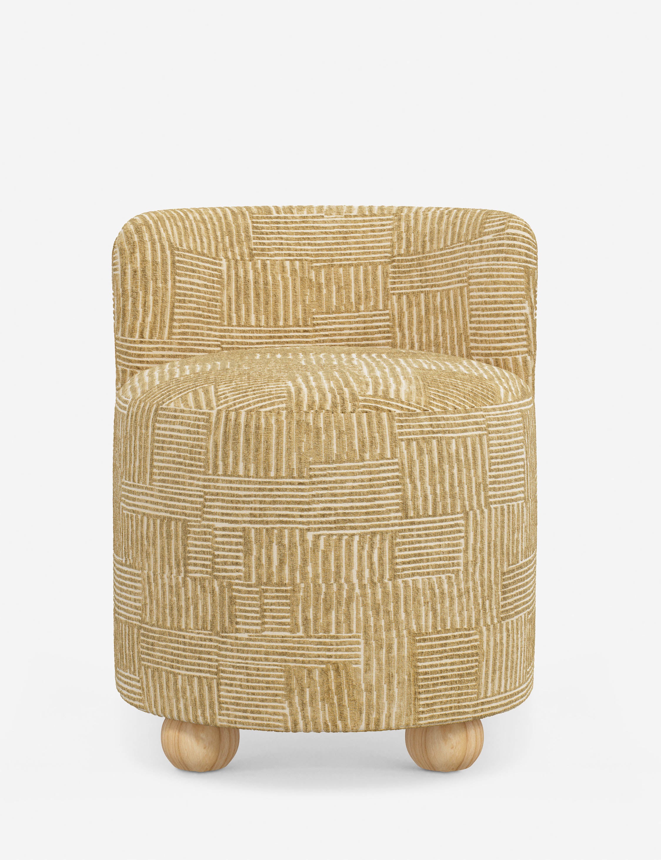 Fernsby Modern Accent Chair - Mid Century Style Upholstered Lounge Chair for Living Room, Bedroom, Office - Comfortable Reading Chair with Wooden Legs & Soft Fabric