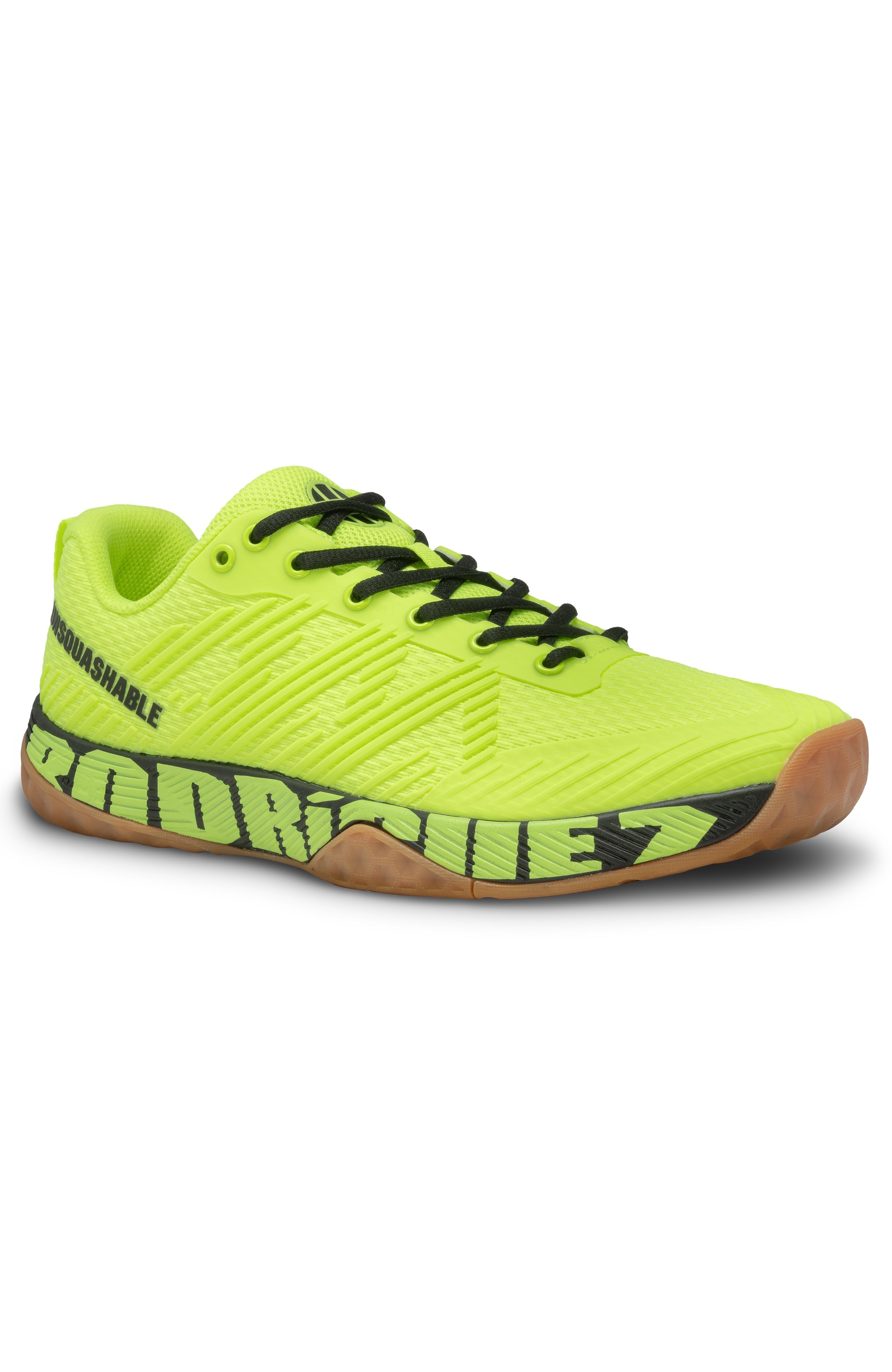 UNSQUASHABLE MIGUEL RODRÍGUEZ PRO Squash Shoes - High Performance Badminton & Racquetball Footwear for Men (Yellow) - Perfect for Court Sports & Indoor Training