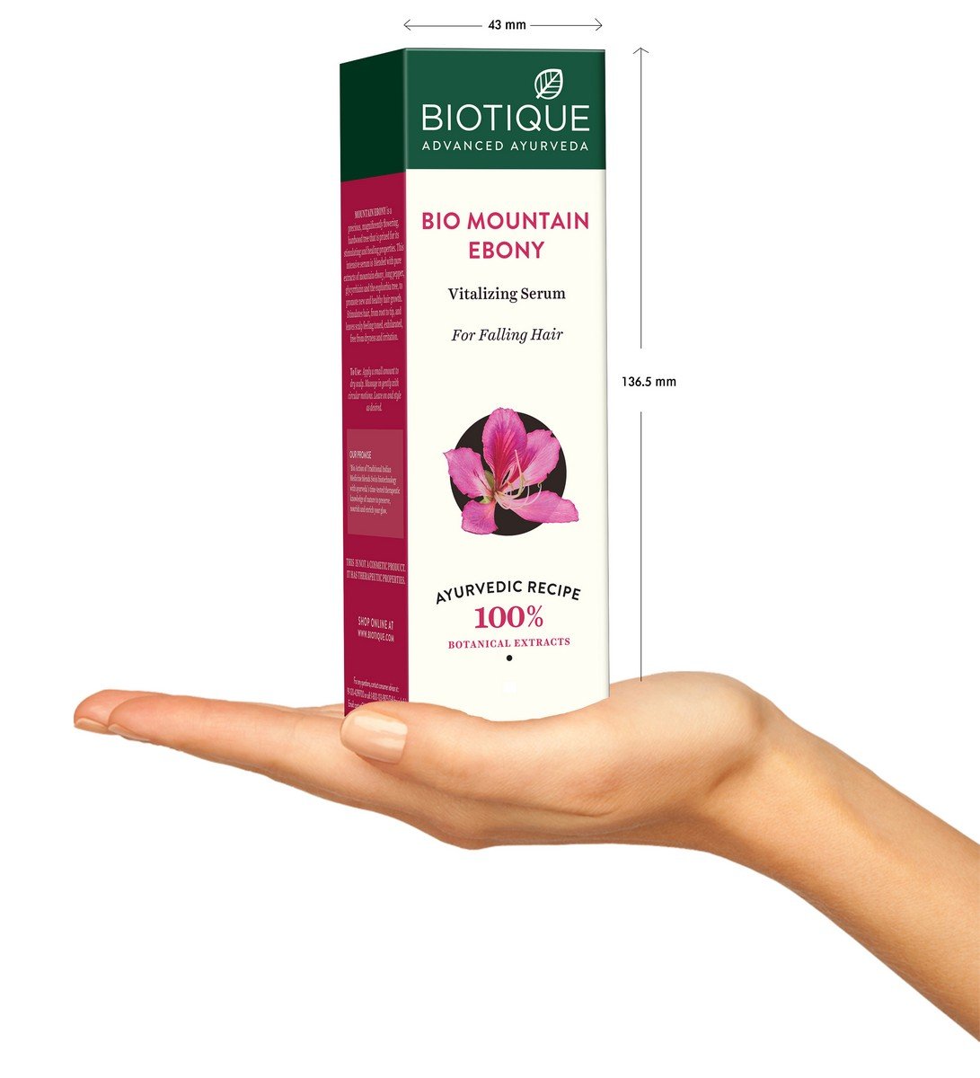 Biotique Bio Sea Kelp Fresh Growth Revitalizing Conditioner & Bio Mountain Ebony Hair Growth Serum - 120ml Each for Damaged Hair Repair & Thinning Hair Treatment - Perfect for Daily Hair Care Routine & Scalp Nourishment