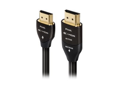 Audioquest Pearl HDMI 18 Cable - 4K Ultra HD High Speed 18Gbps HDMI 2.0 Cable with Ethernet & Audio Return - Perfect for Home Theater, Gaming & 4K TV Setup