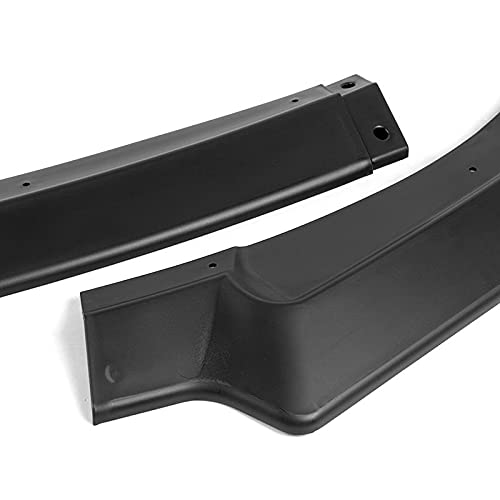 **Matte Black PU/553 Front Bumper Lip Splitter Kit (3PCS) – Compatible with 2018-2021 Kia Stinger – Aggressive Style Upgrade for Enhanced Aerodynamics & Street Racing Look**    *(Perfect for Car Enthusiasts, Custom Builds, and Performance Tuning – Ideal for Street Racing, Car Shows, and Daily Driving Style Enhancement)*