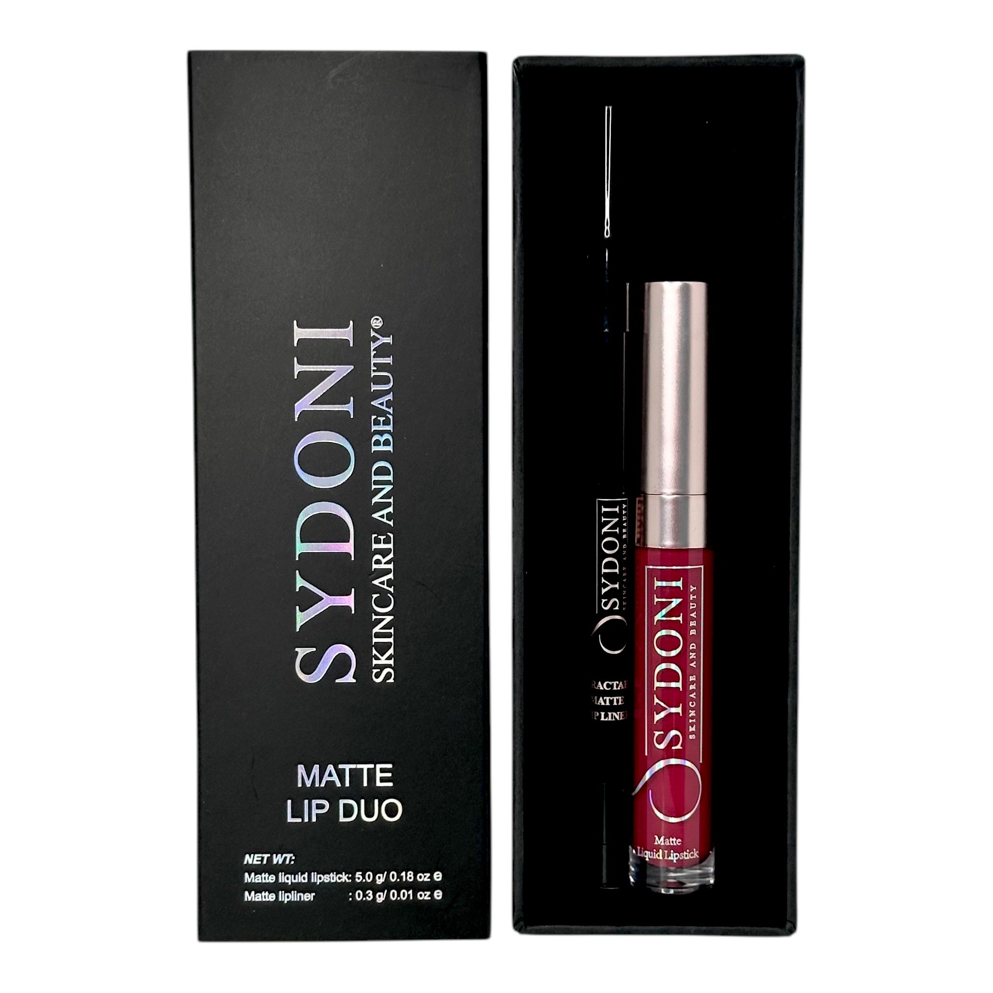 MERLOT MATTE LIP DUO - Long Lasting Matte Lipstick Set with Hydrating Formula | Perfect for Everyday Wear, Date Night & Special Occasions