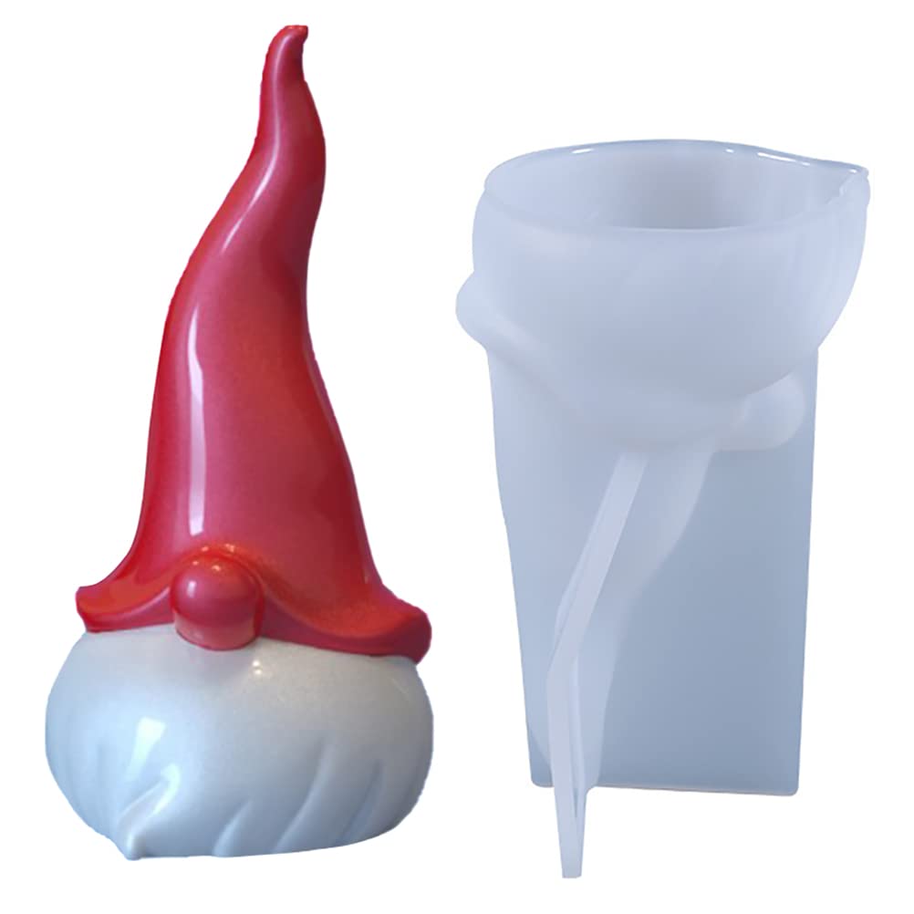 Santa Claus Silicone Candle Molds - 3D Christmas Tree Soap Making Kit for DIY Aromatherapy, Resin Casting & Holiday Decor | Perfect for Christmas Crafts, Home Decor & Gift Making