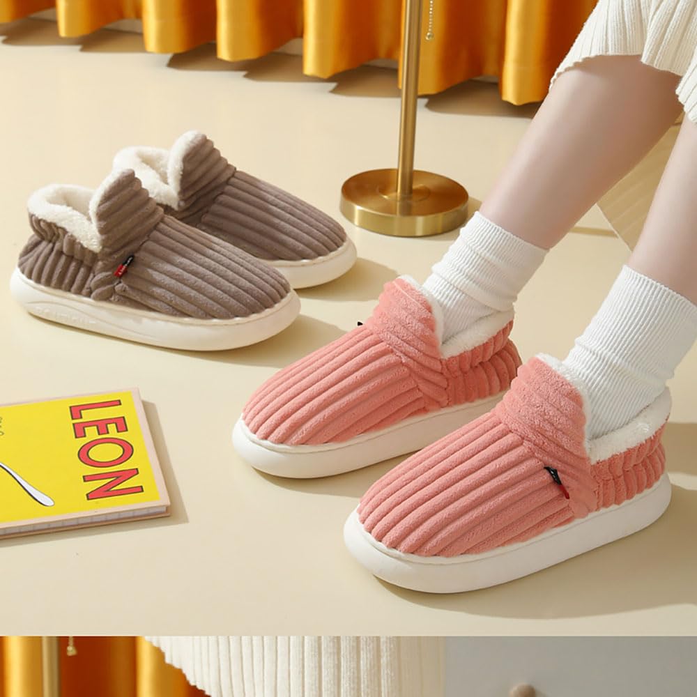 Zureto Sunmoine Cloud Slippers - Unisex Winter Cozy Fuzzy House Shoes for Men & Women | Soft Indoor Slippers for Home, Lounge & Cold Weather Comfort