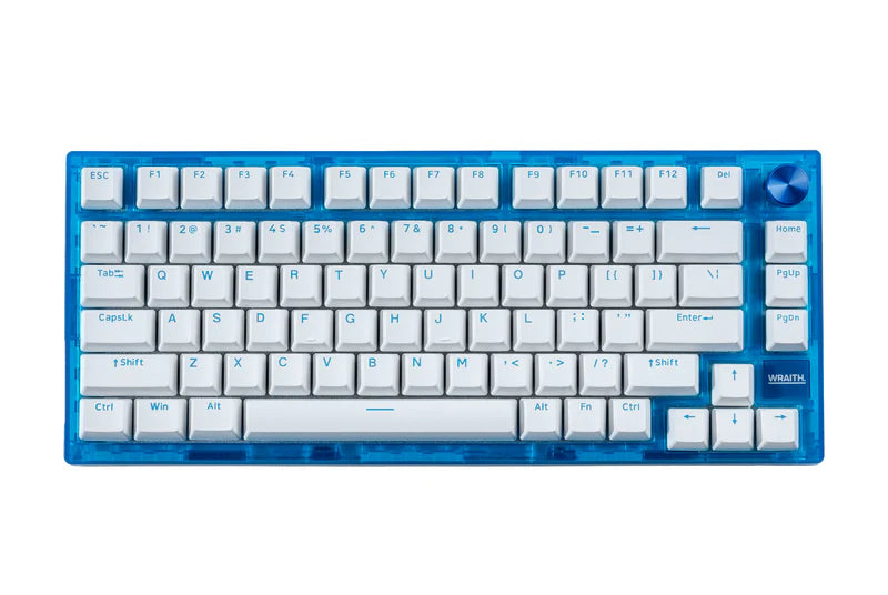 Wraith W75 Analog HE Keyboard - Founder's Edition (Blue) | Mechanical Gaming Keyboard for PC & Mac | Perfect for Esports, Typing & Office Work