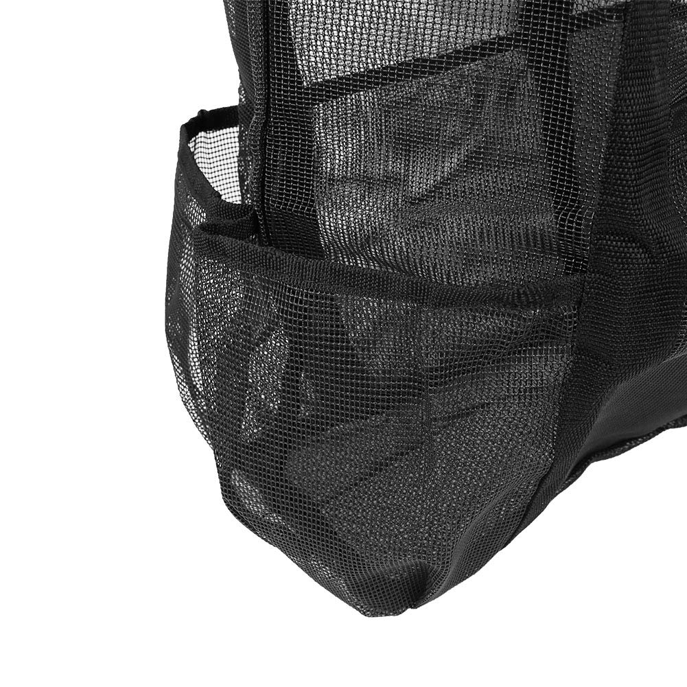 EVTSCAN Large Mesh Beach Bag with 9 Pockets - Waterproof Travel Tote for Pool, Beach & Family Vacations - Perfect for Toys, Towels & Travel Essentials | Great for Swimming, Picnics & Outdoor Adventures