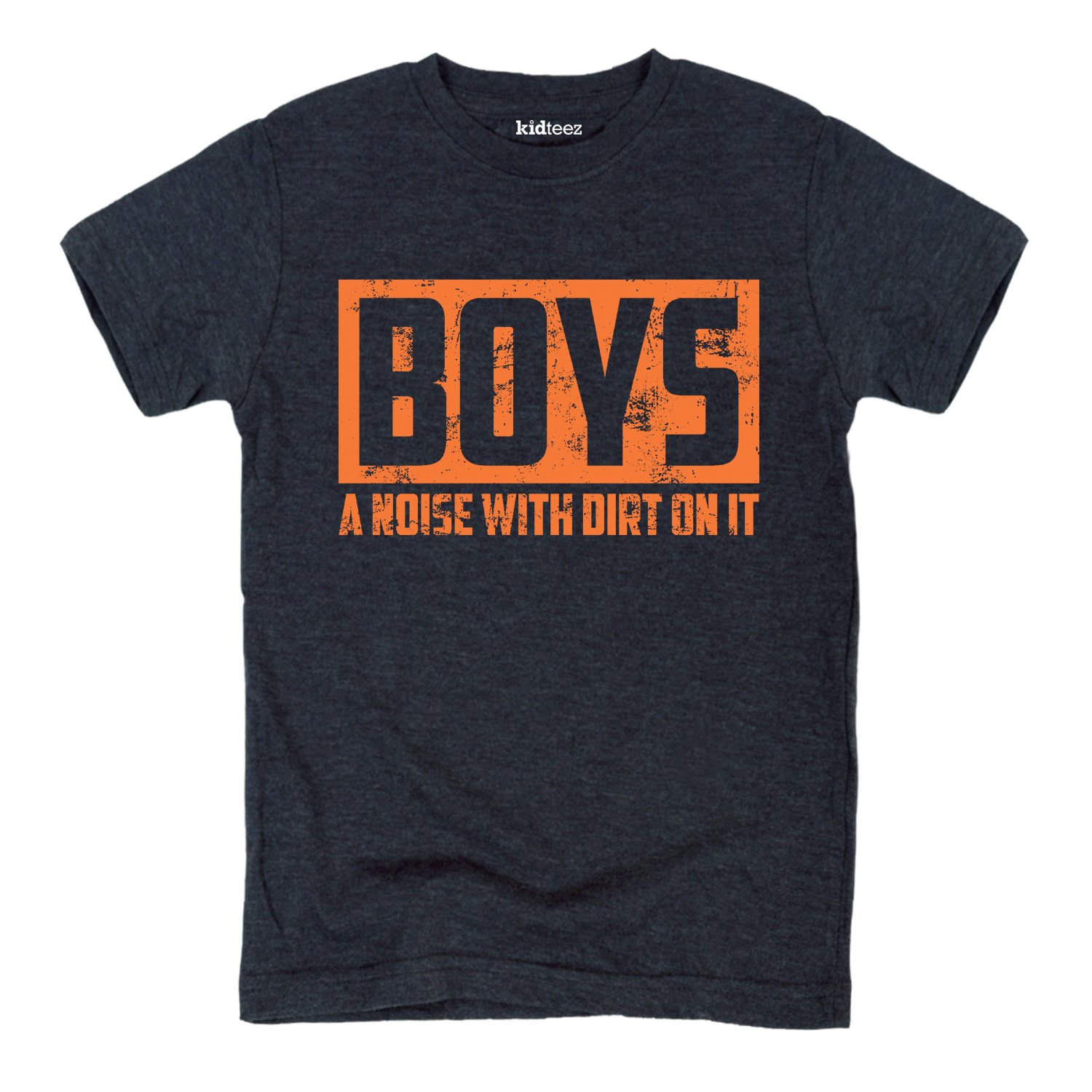 Boys' Funny Dirt Noise Toddler T-Shirt - Short Sleeve Cotton Tee for Playtime & Outdoor Activities